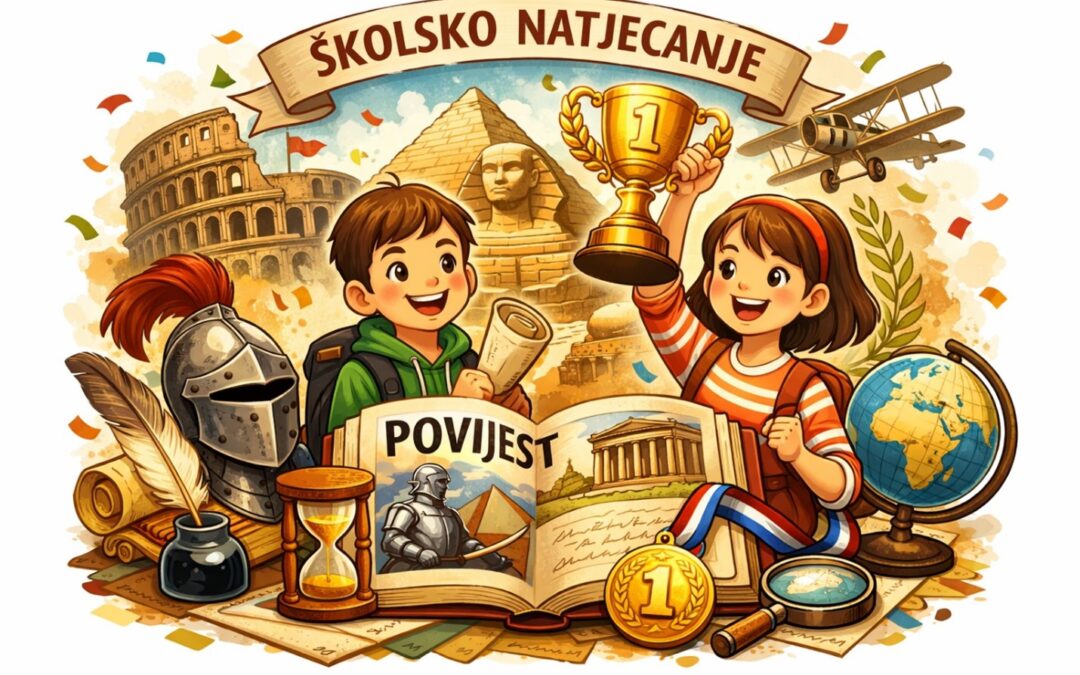 Školsko natjecanje iz povijesti u OŠ Trstenik: znanje, analiza i izvrstan uspjeh sedmaša!