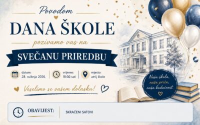 Obavijest – Dan škole