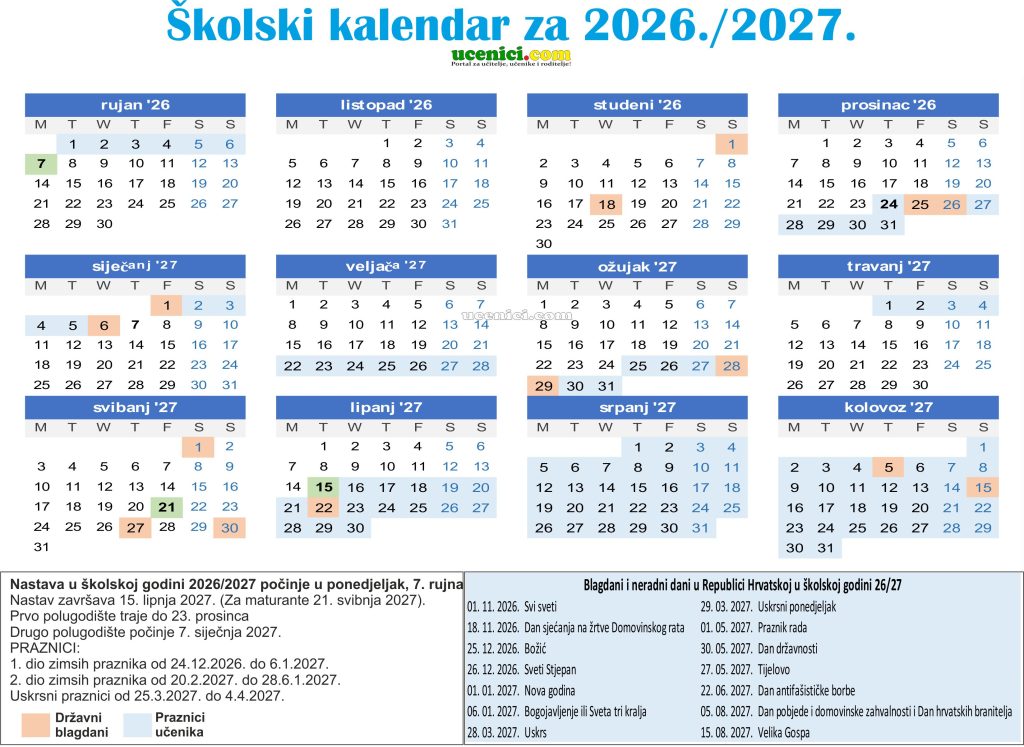 Skolski-kalendar-2026-2027